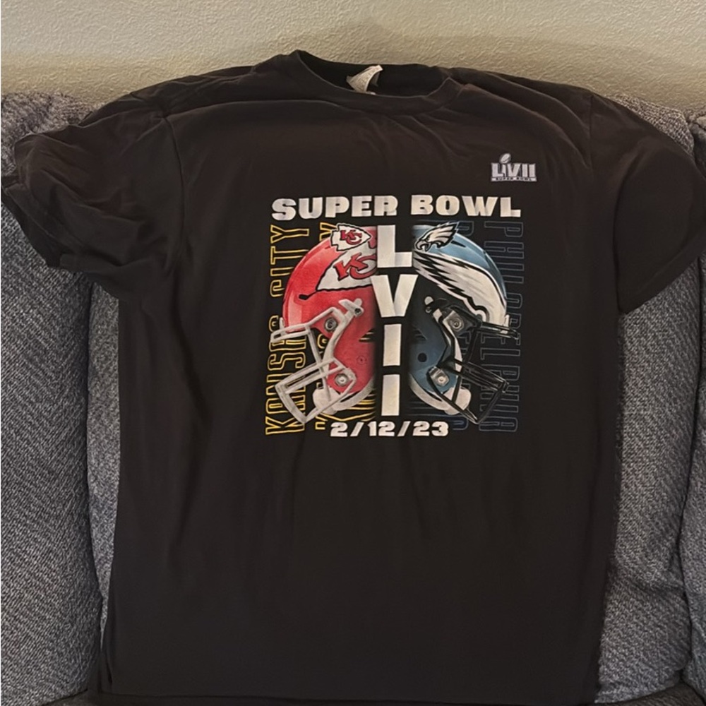 Super Bowl LVII Black T-Shirt